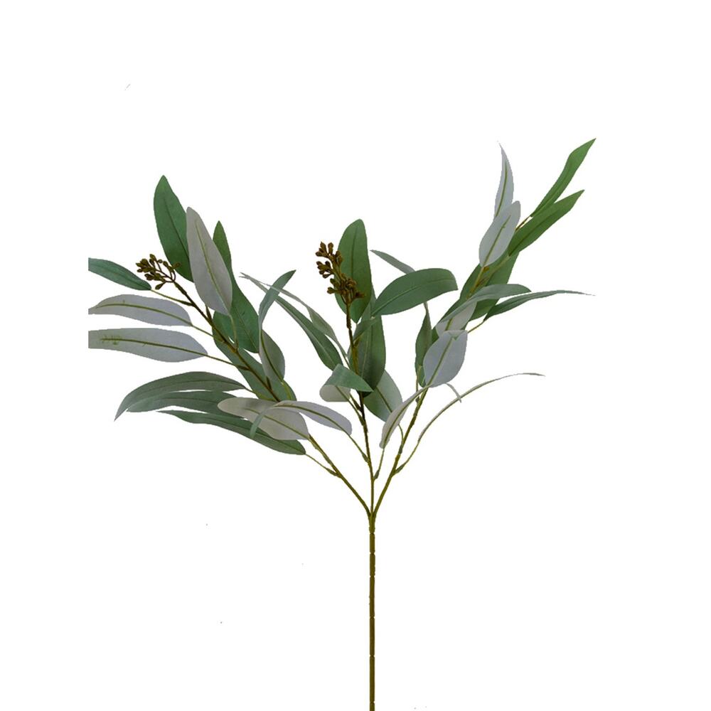 Artificial Seeded Eucalyptus Leaves - 28" Tall